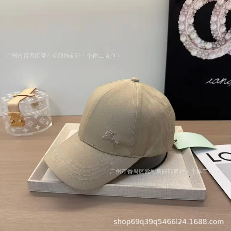Retro embroidered solid color baseball cap men's spring and summer face-showing small casual peaked cap outdoor sunvisor peaked cap wholesale