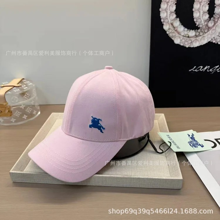 Retro embroidered solid color baseball cap men's spring and summer face-showing small casual peaked cap outdoor sunvisor peaked cap wholesale
