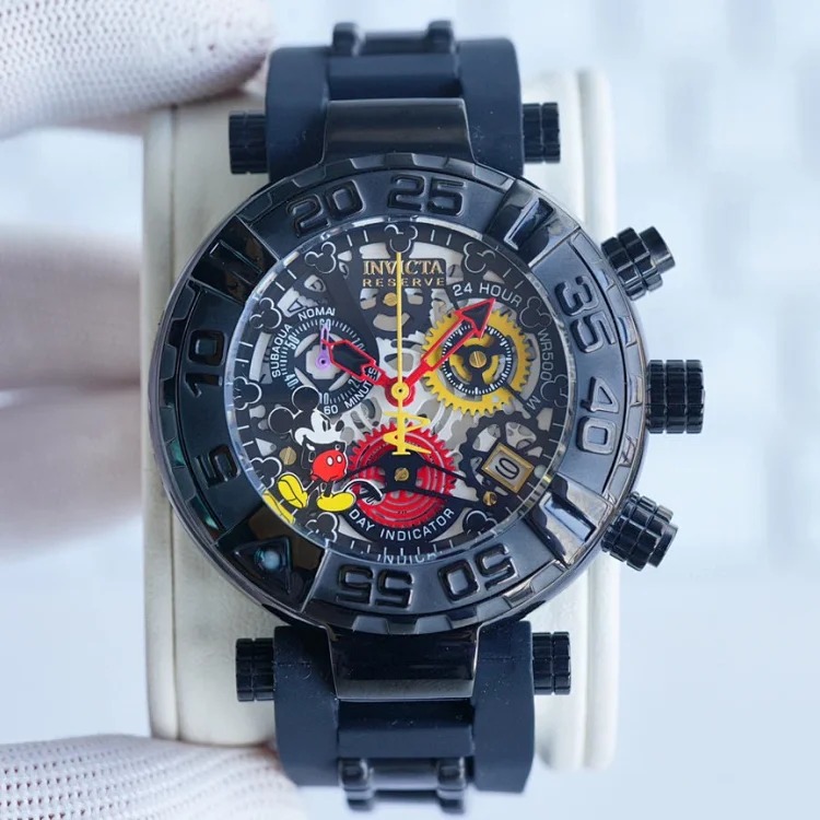 ENG FTA-INVICTA ‼ ️The latest model is available at Infta counters, ultra-high-definition glass and blue light, full of domineering