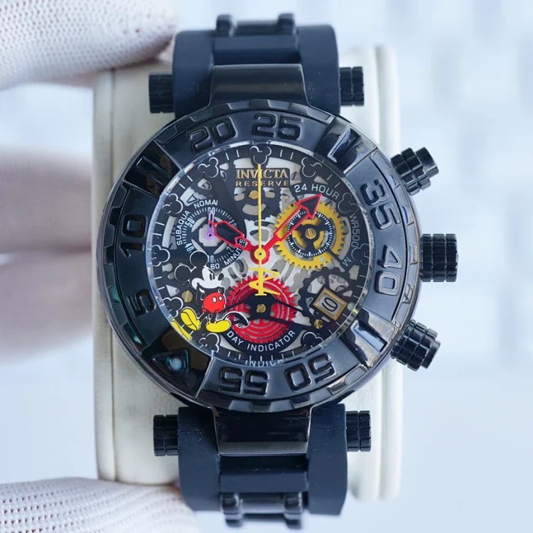 ENG FTA-INVICTA ‼ ️The latest model is available at Infta counters, ultra-high-definition glass and blue light, full of domineering