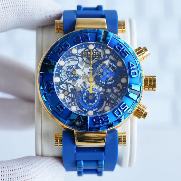 ENG FTA-INVICTA ‼ ️The latest model is available at Infta counters, ultra-high-definition glass and blue light, full of domineering