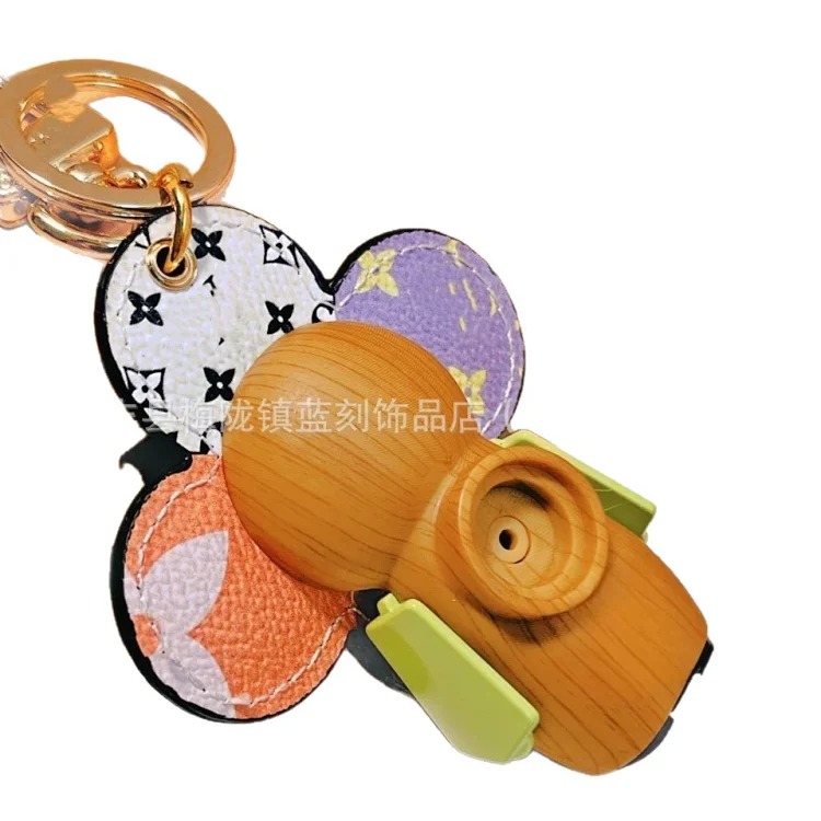 New keychain bag pendant cartoon mascot pendant female sunflower keychain versatile ins style