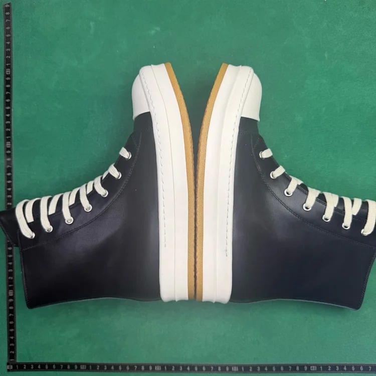 (Customized models are shipped in 3-7 days) TT 6 round toe lace-up flat sneakers