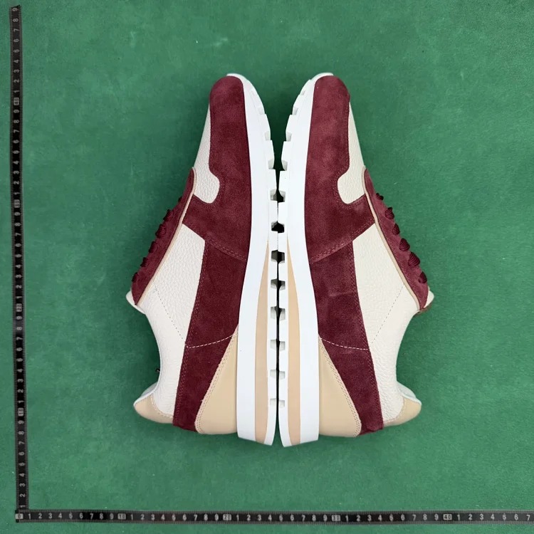 (Customized models ship in 3-7 days) TT 3 calfskin thick-soled lace-up low-cut lifestyle shoes