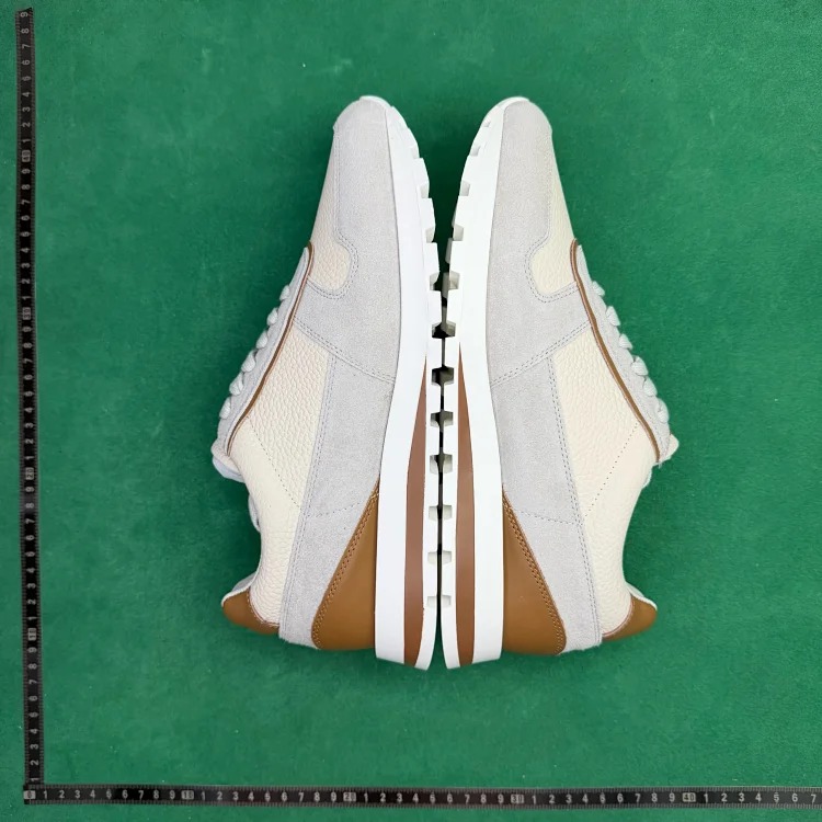 (Customized models ship in 3-7 days) TT 3 calfskin thick-soled lace-up low-cut lifestyle shoes image 3