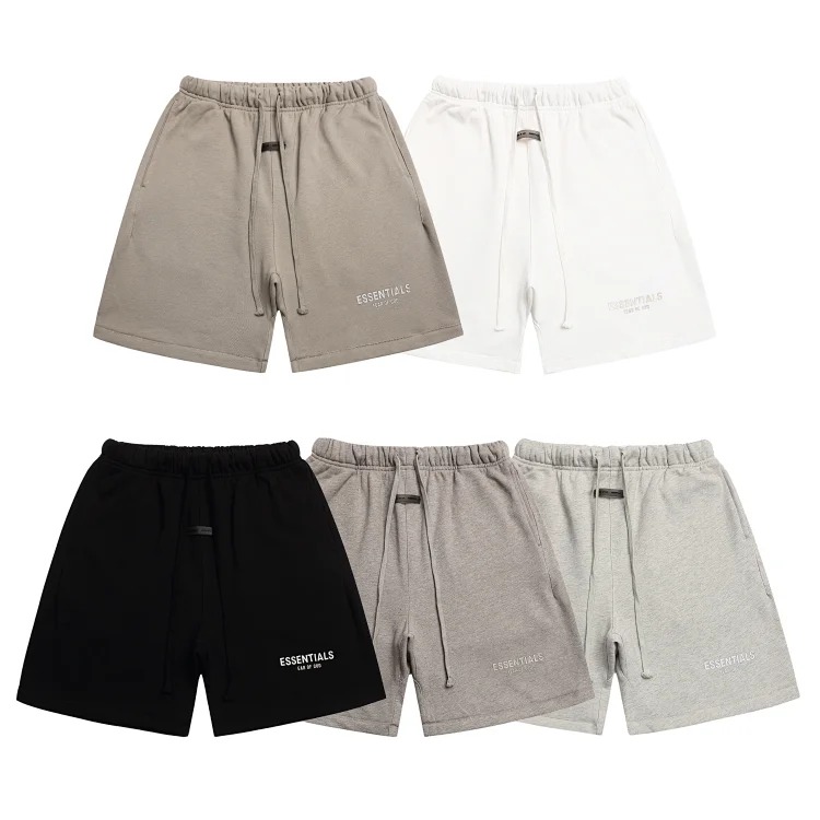 Fear of God FOG ESS letter print shorts