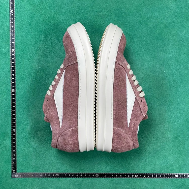 BD 7 first layer cowhide round toe lace-up low-cut sneakers
