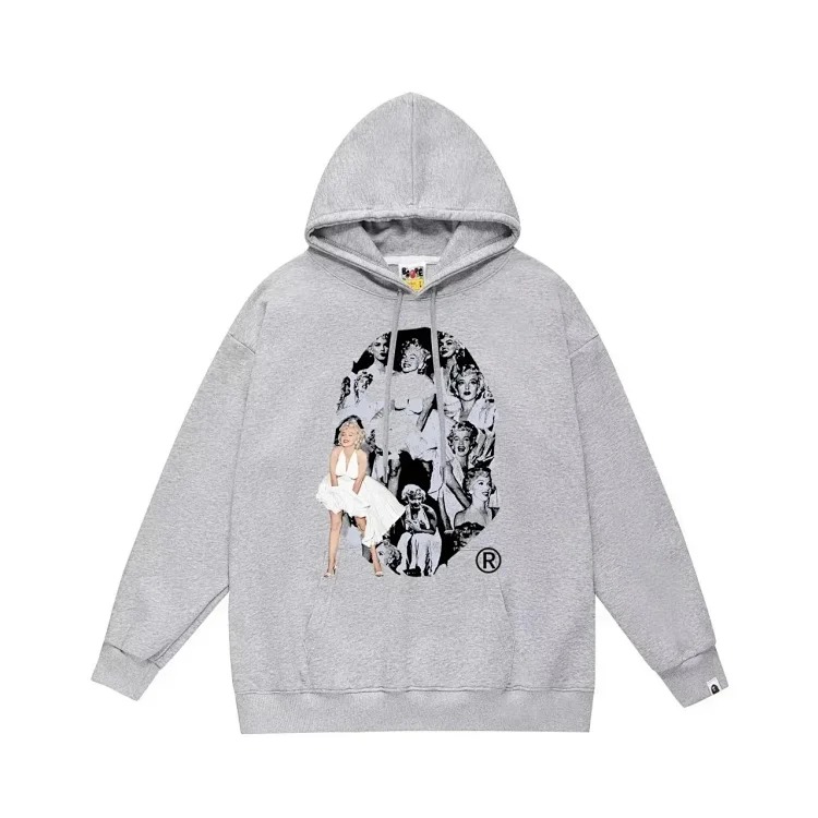XS05--Fashionable casual hooded sweatshirt