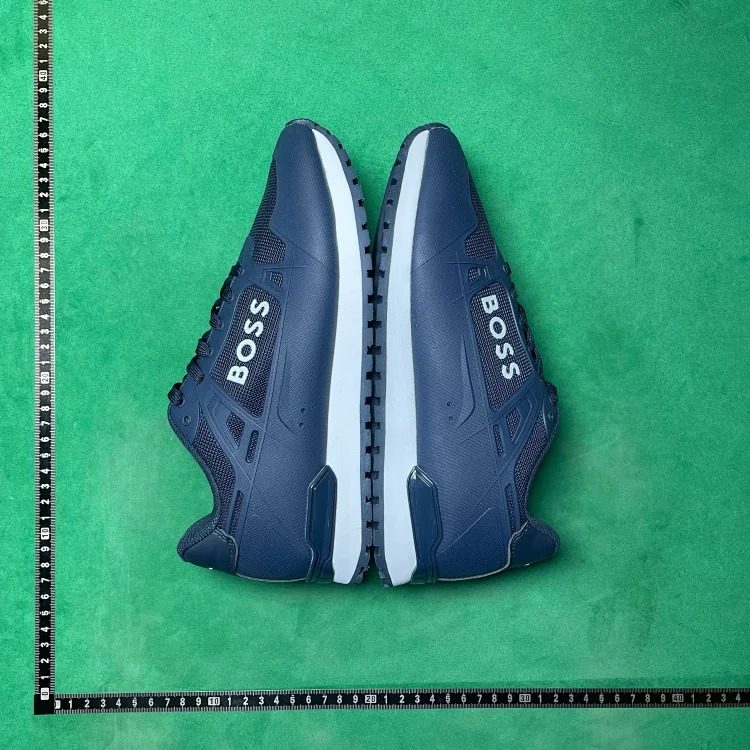Round toe lace-up low-cut lifestyle shoes B1D image 3