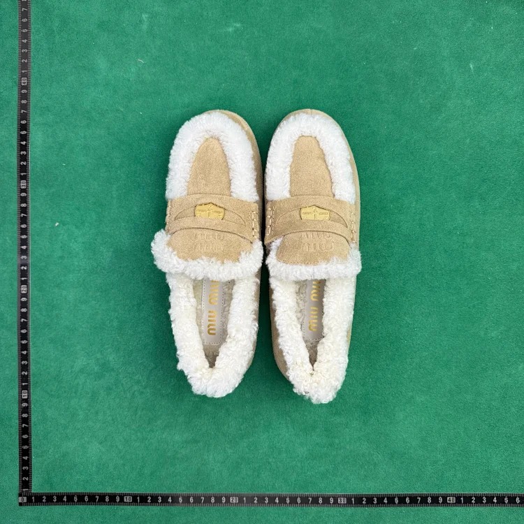 (Customized models are shipped in 3-7 days) TT3 cow suede comfortable, soft, fashionable and versatile beanie shoes image 3