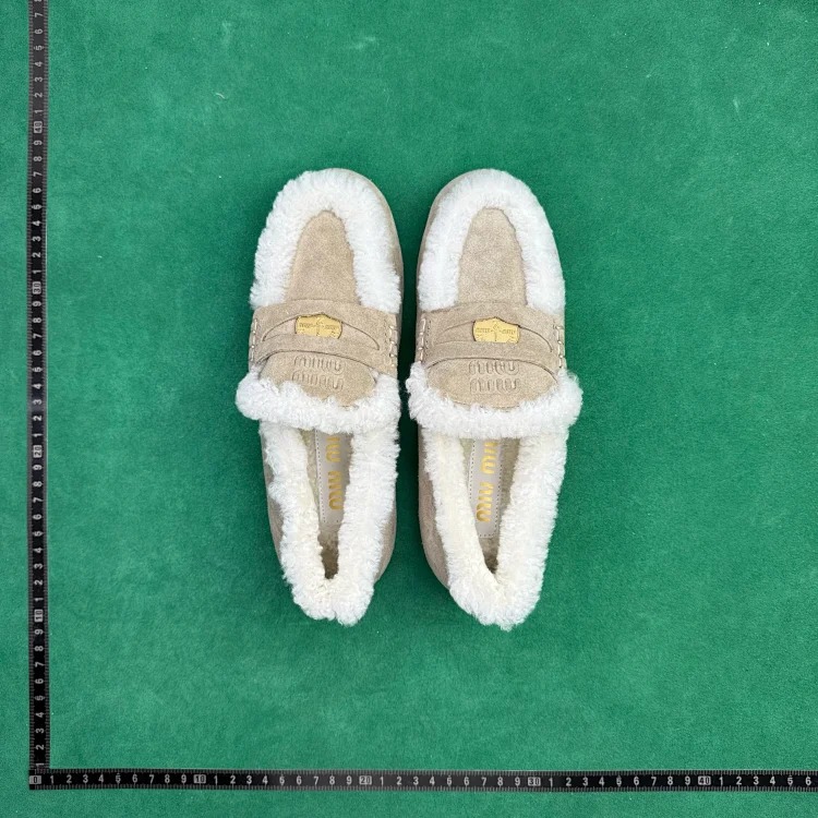 (Customized models are shipped in 3-7 days) TT3 cow suede comfortable, soft, fashionable and versatile beanie shoes image 4