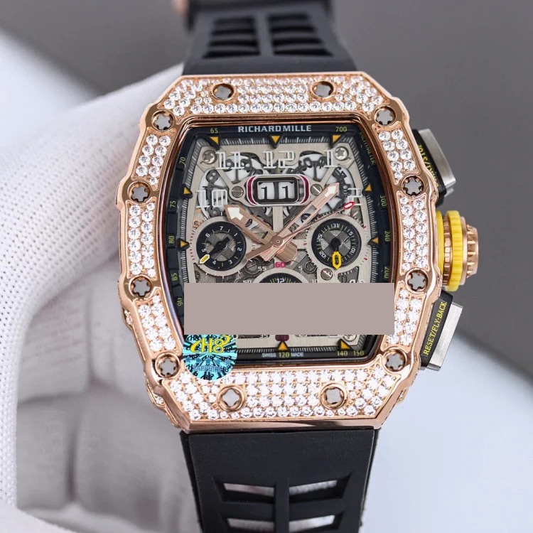 RICHARD MILLE RM11-03 series new full diamond shell men's watch⌚️