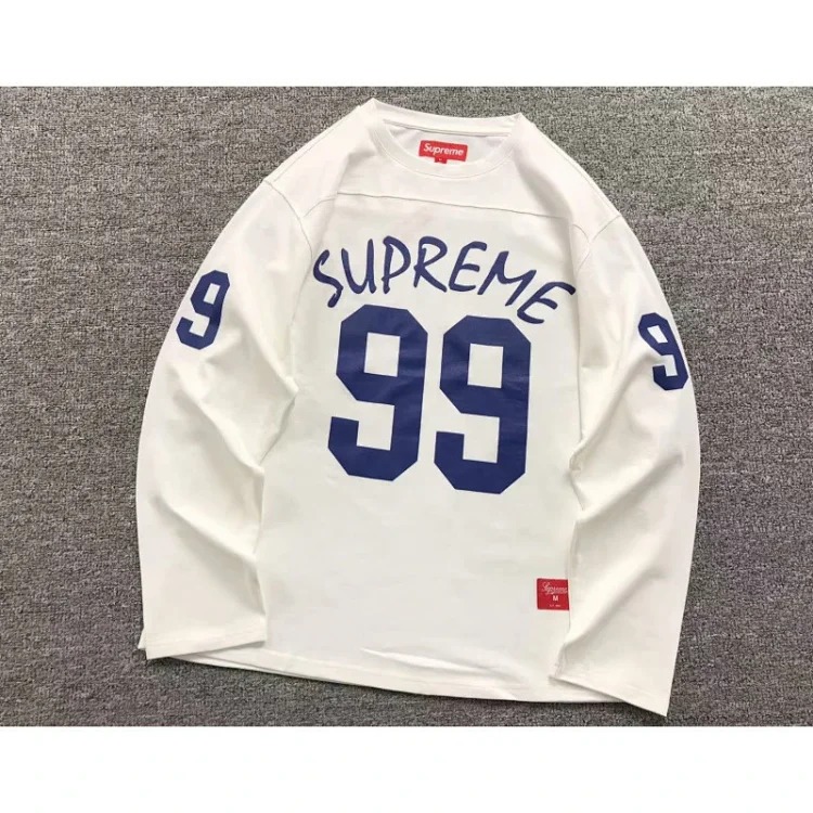 SUPE crew neck long-sleeved T-shirt