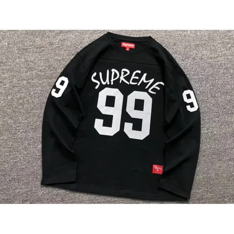 SUPE crew neck long-sleeved T-shirt