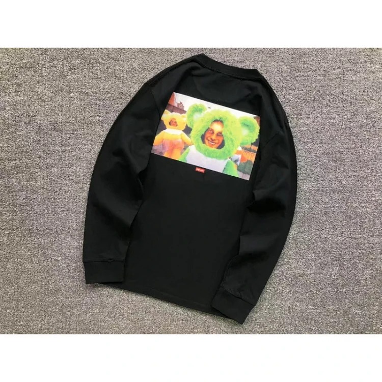 SUPE crew neck long-sleeved T-shirt
