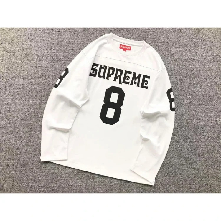 SUPE crew neck long-sleeved T-shirt