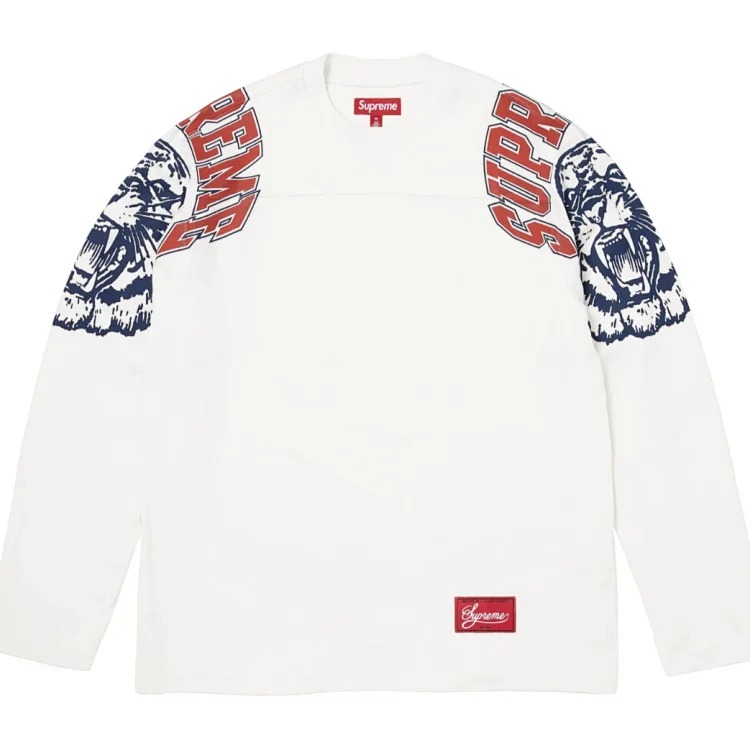 SUPE crew neck long-sleeved T-shirt