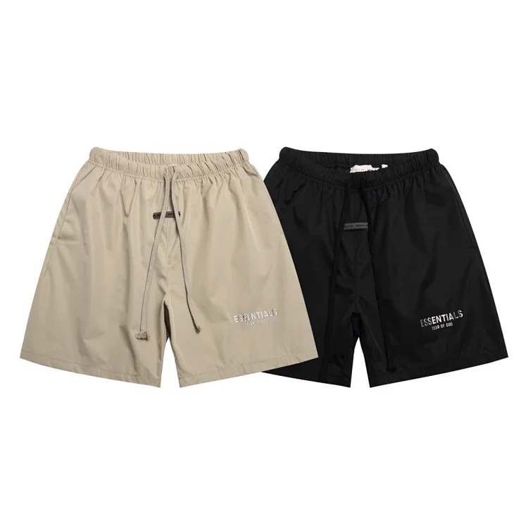 Fear of God FOG ESS letter print shorts