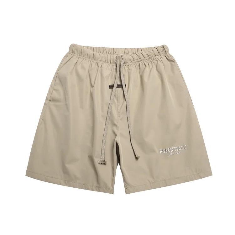 Fear of God FOG ESS letter print shorts