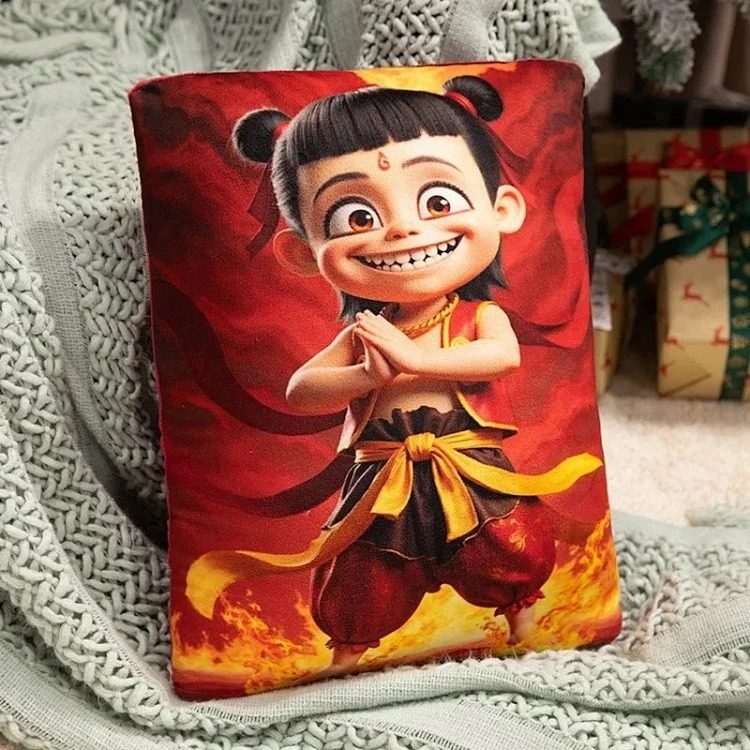 SXRE- Nezha 2 pillow Ao Bing Mo Tong Nao Hai Hai Long Wang Ao Guang Ao Run living room sofa pillow bedroom bedside cushion +86 18396015120 image 6