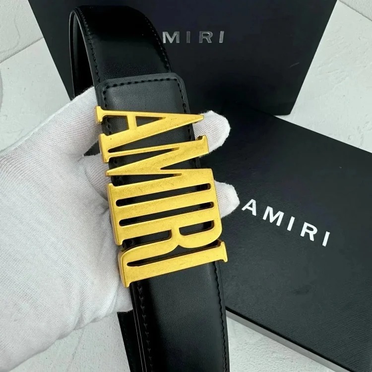 Youthful trendy metal belt