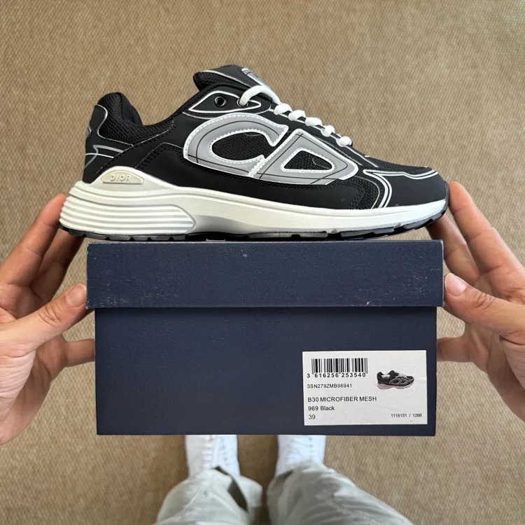 Dior B30 sports shoes, 1:1, not low-end and inferior materials, feel free to compare any on the market, complete package (please note the non-customized code number) image 2