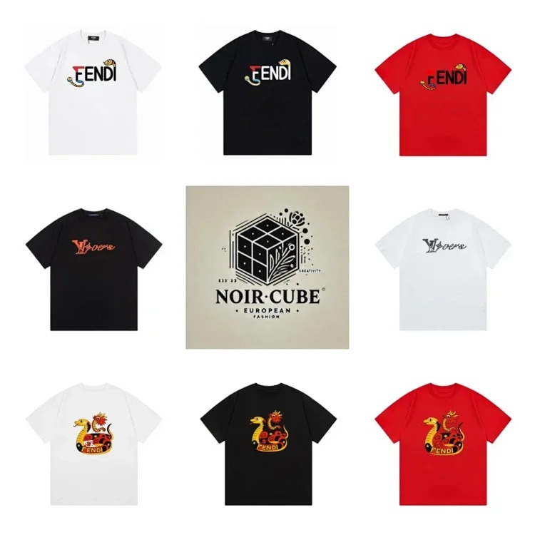 E-1 simple style T-shirt makes you more confident and comfortable (first-class quality and complete labels)