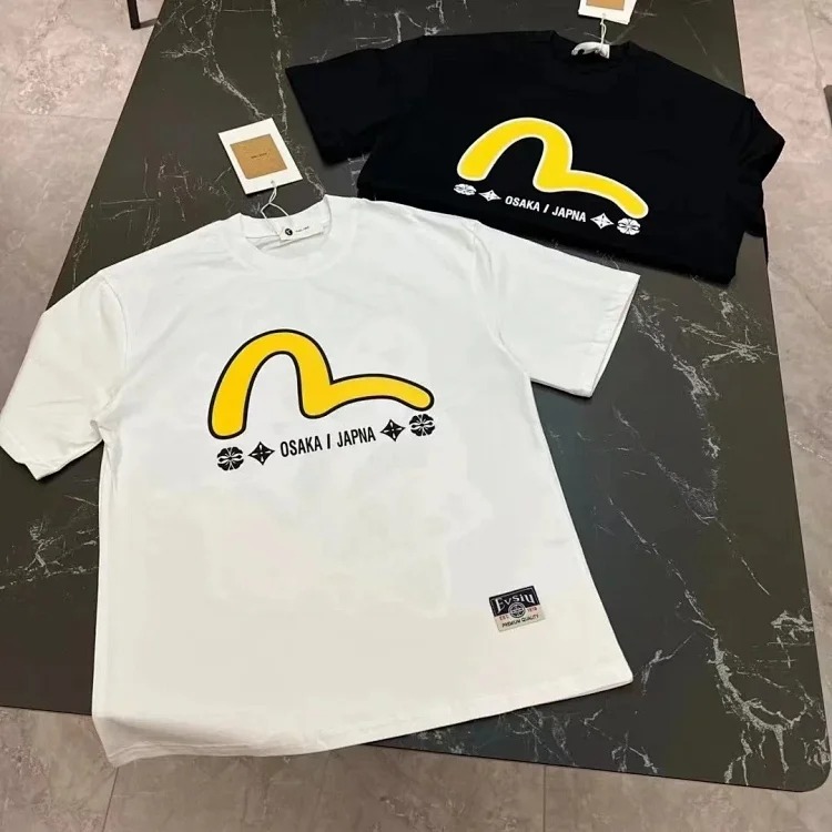 E-1 simple style T-shirt makes you more confident and comfortable (first-class quality and complete labels) image 2