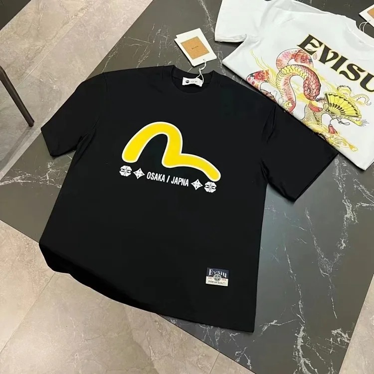 E-1 simple style T-shirt makes you more confident and comfortable (first-class quality and complete labels) image 3