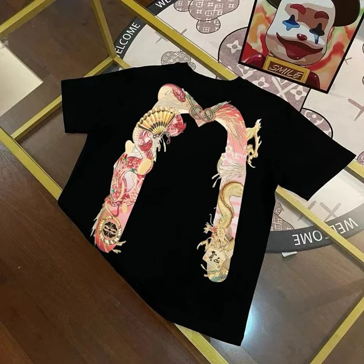 E-1 simple style T-shirt makes you more confident and comfortable (first-class quality and complete labels) image 5