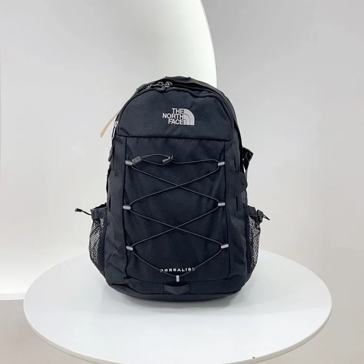 Adidas The Nrth Fce Street Fashion Casual Backpack Men's and Women's Large Capacity Sports Backpack Computer Bag Campus High School College Student Bag