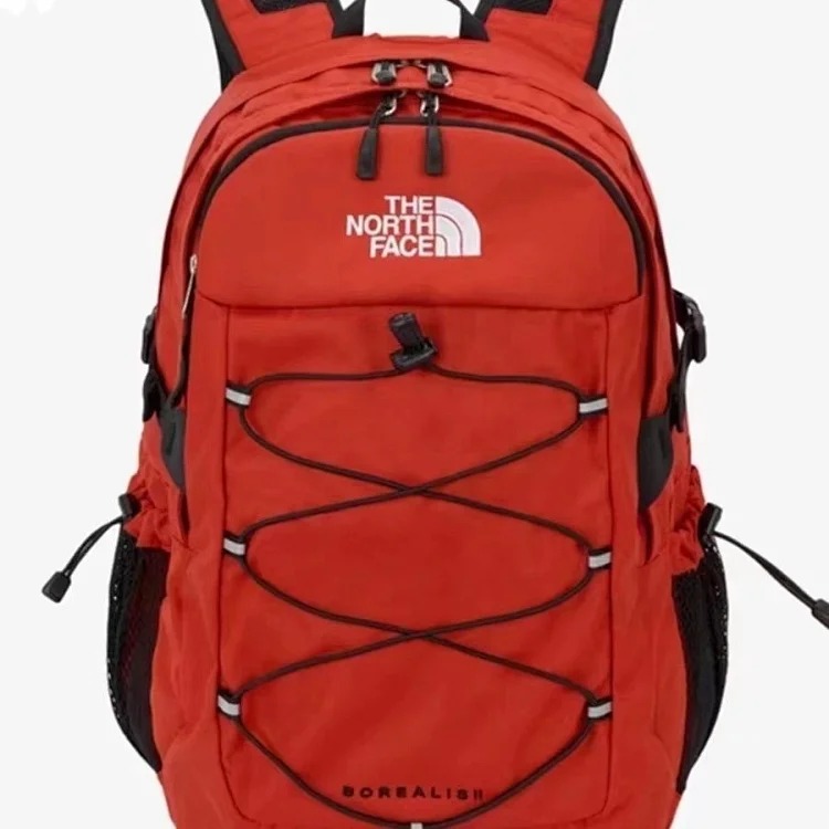 Adidas The Nrth Fce Street Fashion Casual Backpack Men's and Women's Large Capacity Sports Backpack Computer Bag Campus High School College Student Bag