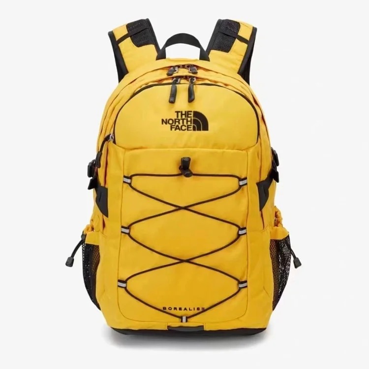 Adidas The Nrth Fce Street Fashion Casual Backpack Men's and Women's Large Capacity Sports Backpack Computer Bag Campus High School College Student Bag