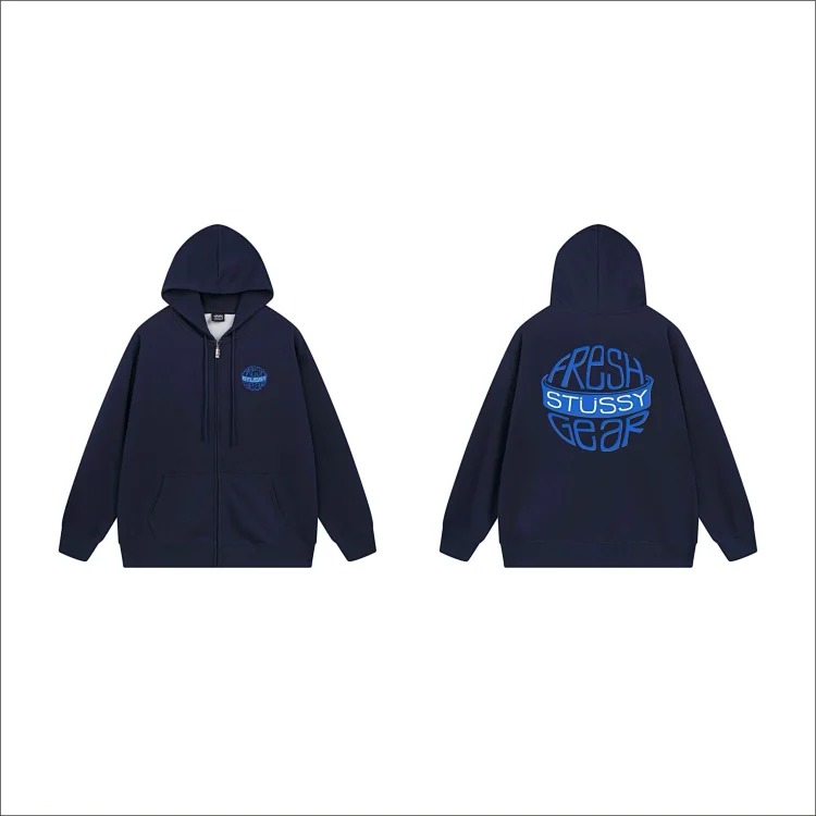 DX22-8 Autumn and winter letter hooded sweatshirt for men and women printed casual zipper cardigan jacket hoodie