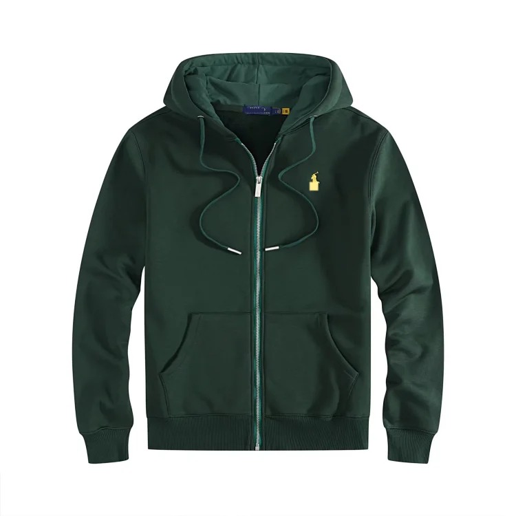 Ralph Lauren sweatshirt autumn and winter style jacket fashionable long-sleeved zipper cardigan