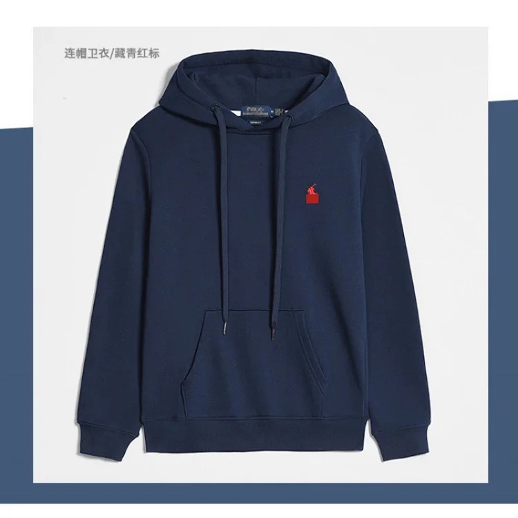 Ralph Lauren sweatshirt autumn and winter style jacket fashionable long-sleeved zipper cardigan