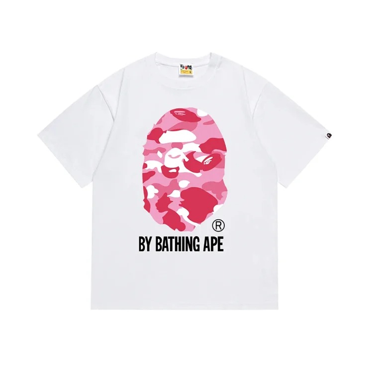 2024 Japanese style 4 high-definition printed short-sleeved cartoon large short-sleeved men and women couples casual high street Harajuku style T image 3