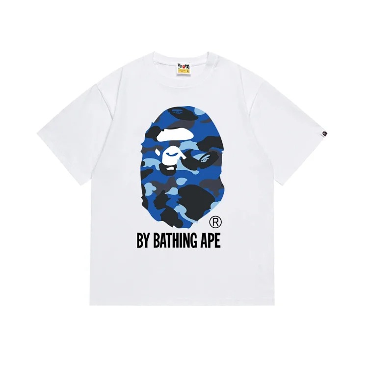 2024 Japanese style 4 high-definition printed short-sleeved cartoon large short-sleeved men and women couples casual high street Harajuku style T image 4