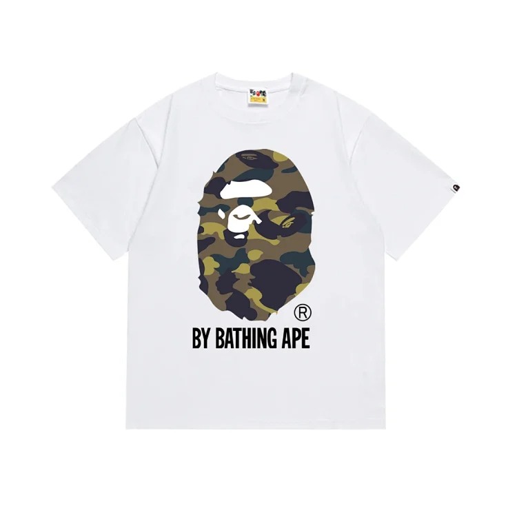 2024 Japanese style 4 high-definition printed short-sleeved cartoon large short-sleeved men and women couples casual high street Harajuku style T image 5