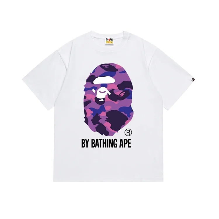 2024 Japanese style 4 high-definition printed short-sleeved cartoon large short-sleeved men and women couples casual high street Harajuku style T image 6