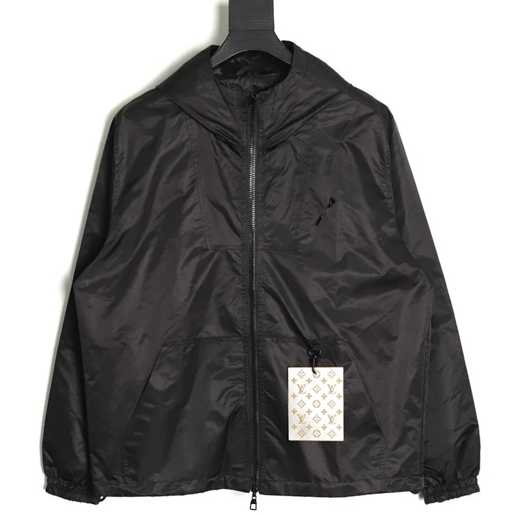 Dark pattern jacquard reversible jacket, 1:1 original