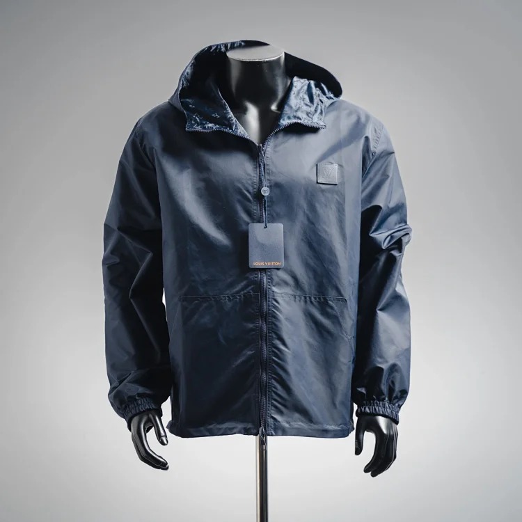 Dark pattern jacquard reversible jacket, 1:1 original