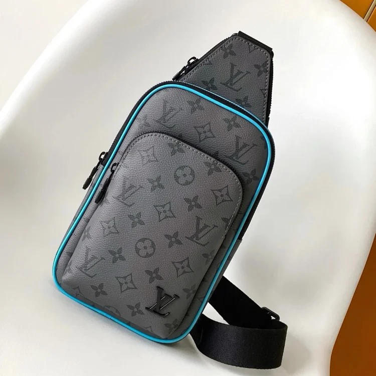 11703 gray blue chest bag 16 x 33 x 5.7 47137 black flower 16 x 33 x 5.7 cm