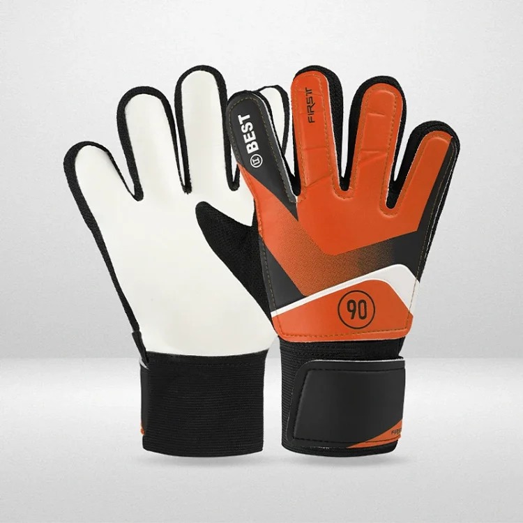 Manufacturer wholesale children's football goalkeeper gloves, latex anti-collision goalkeeper gloves, hand guards and anti-collision drop shipping