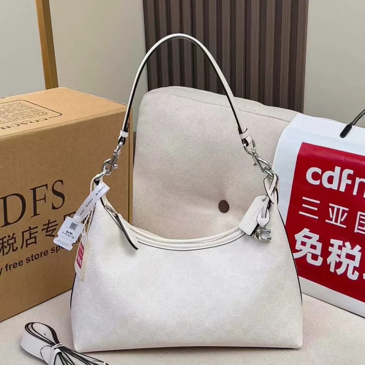 Koujia's new high Juliet Juliet retro half-moon oil wax genuine leather armpit bag handbag crossbody bag