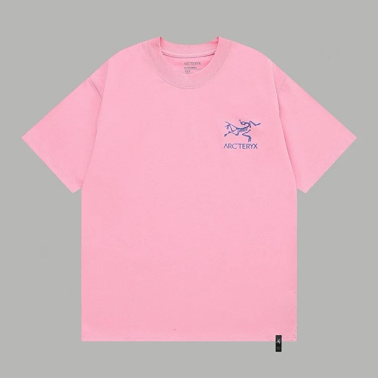 Ar print short sleeve t-shirt