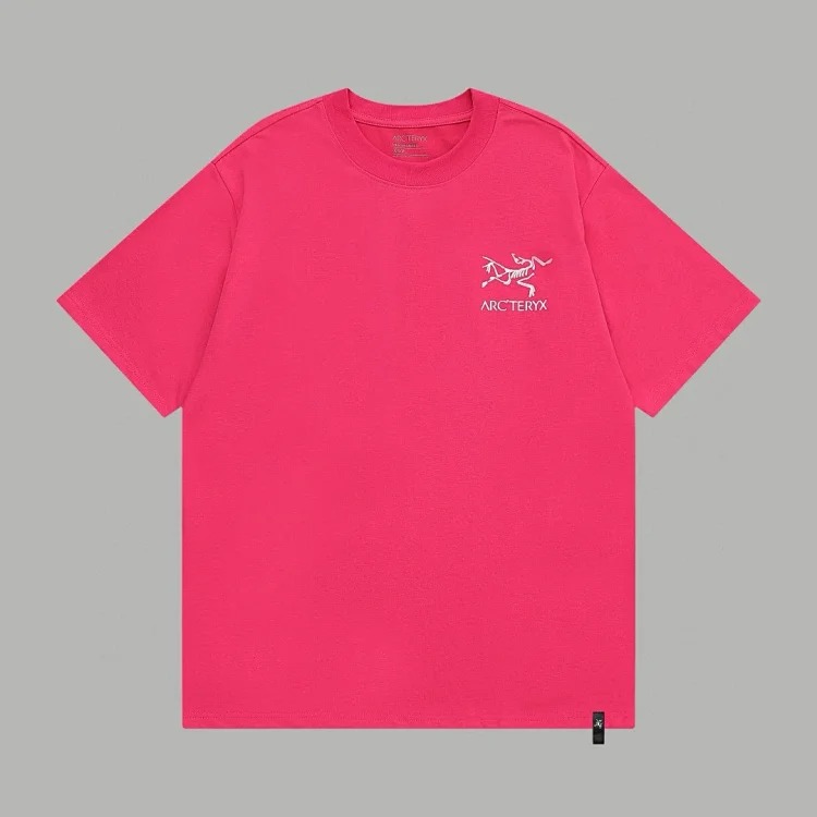 Ar print short sleeve t-shirt