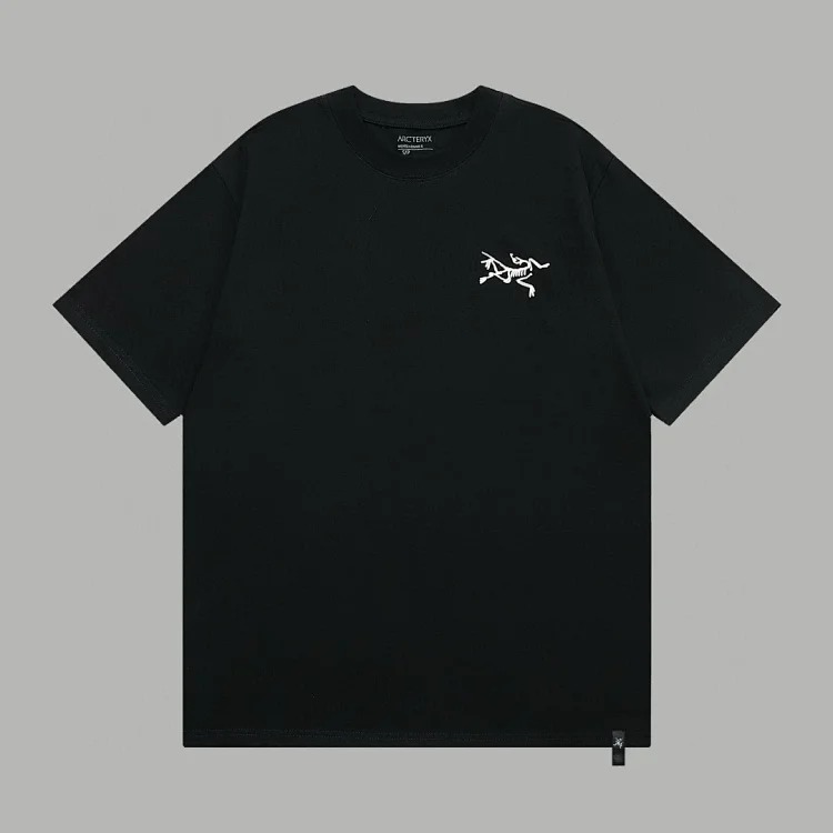 Ar print short sleeve t-shirt