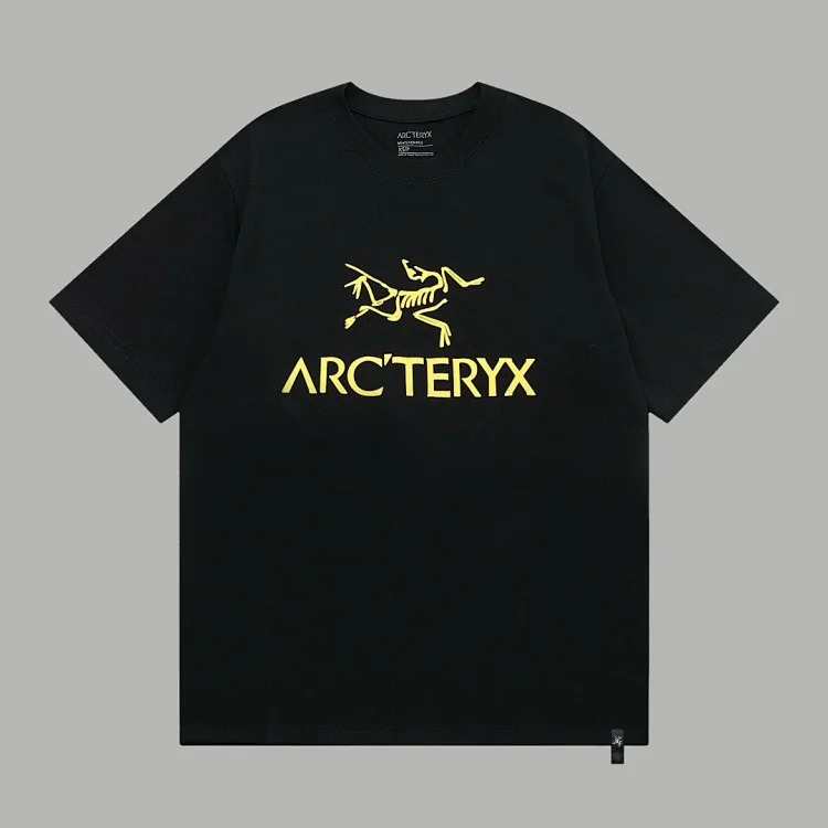 Ar print short sleeve t-shirt