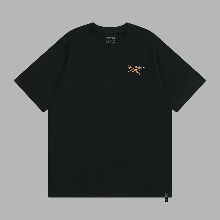 Ar print short sleeve t-shirt